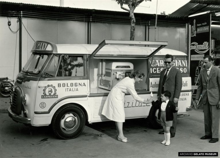 Muzej sladoleda autobus za prodaju sladoleda 1958