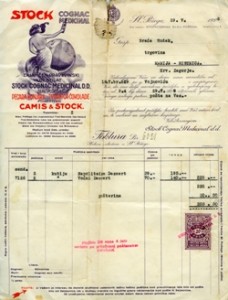 Zvečevo račun iz 1928